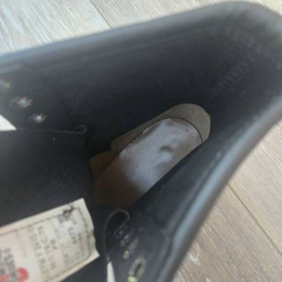 New Redwing 4473 Red Wing steel toe black work boots logger firefighter 8.5 mens - Picture 6 of 15